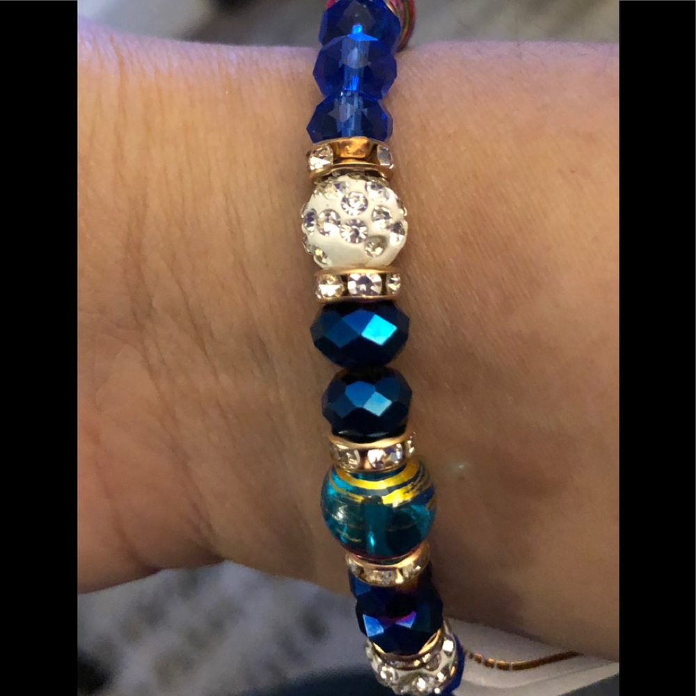 Fireball beaded bracelet. 2/ for $12